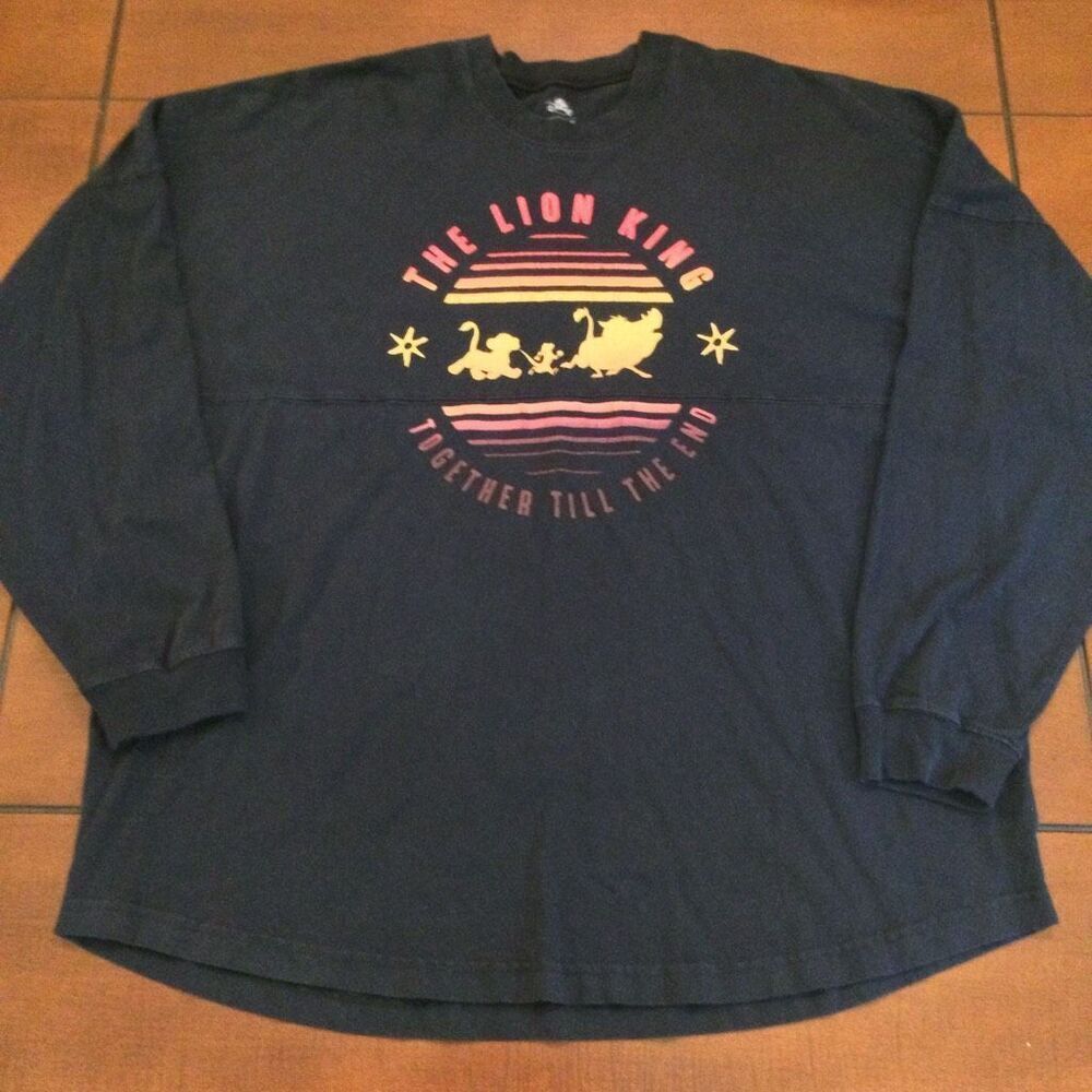 Disney lion king spirit jersey black xl